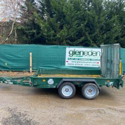 Indespension 3t plant trailer